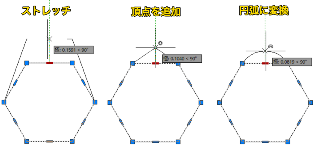 ポリラインの編集